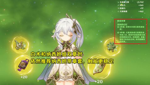 原神白术装备详细分析一览 白术圣遗物武器推荐攻略图片4
