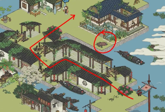 江南百景图诸暨探险攻略教学 诸暨探险宝箱位置图片7
