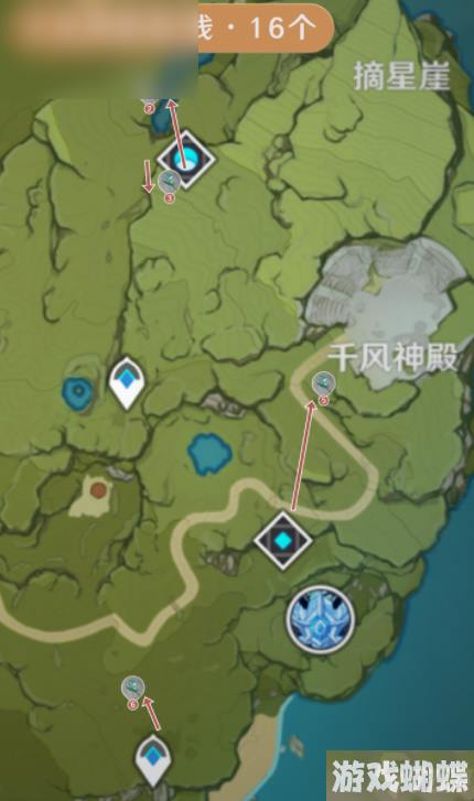 原神小灯草采集位置