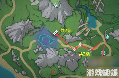 原神虹彩蔷薇在哪刷 4.0虹彩蔷薇采集路线分享