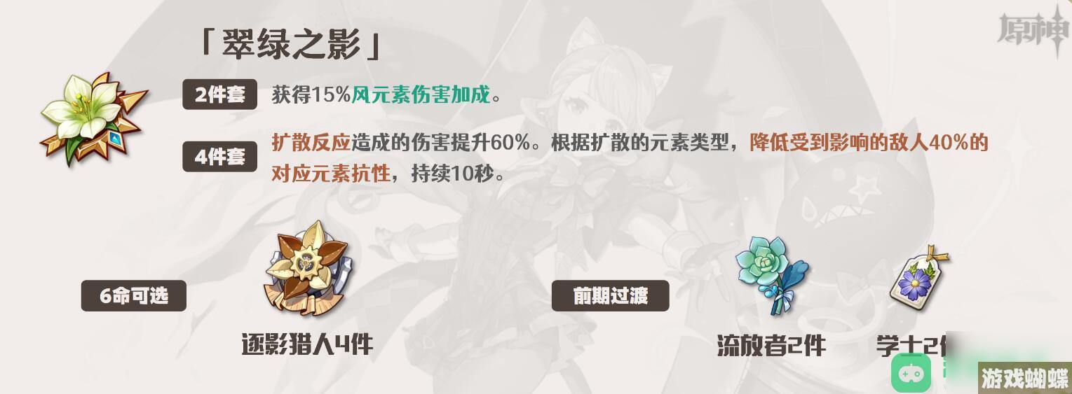 琳妮特圣遗物套装词条武器推荐_原神琳妮特武器圣遗物推荐