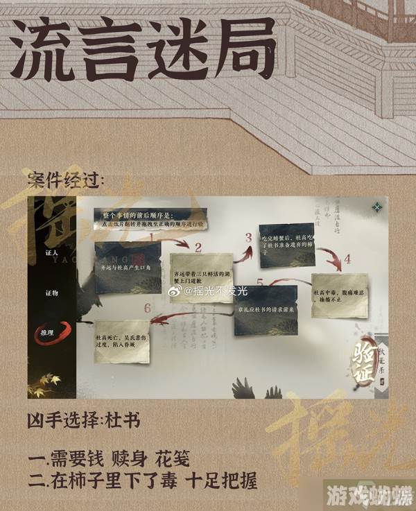逆水寒手游断案任务攻略大全
