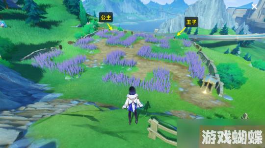 原神枫丹 世界任务在开满鲜花的草地上攻略