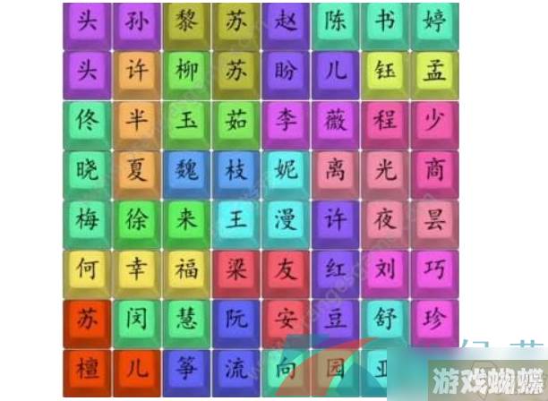 《汉字找茬王》找出热门女主2通关攻略