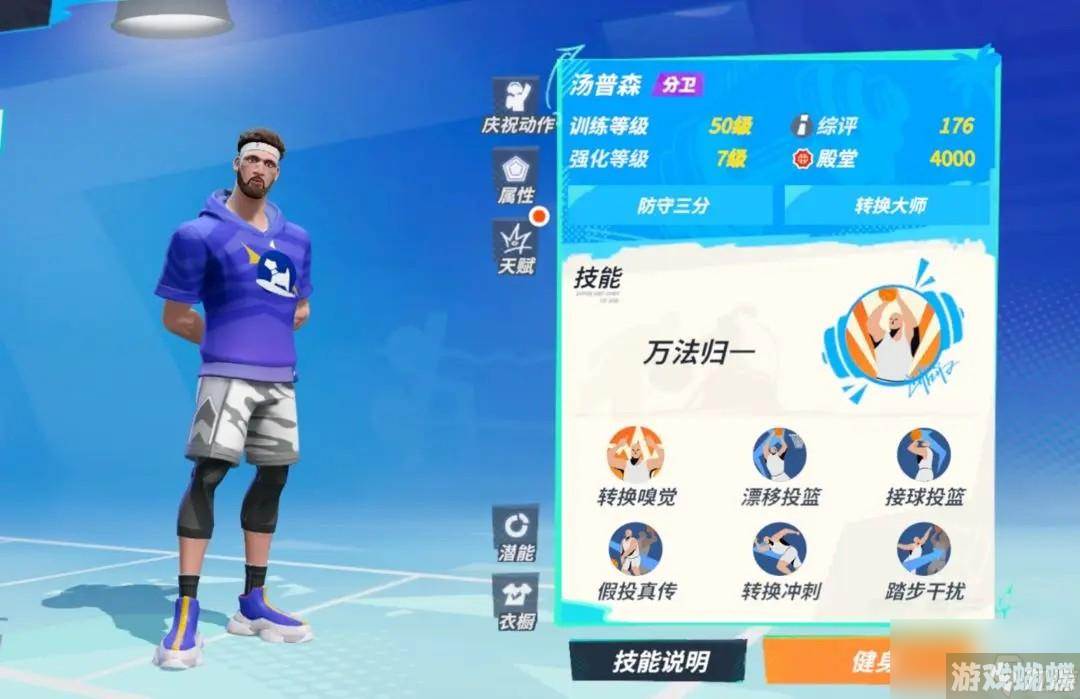 全明星街球派对球员位置详解