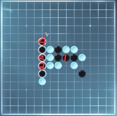 逆水寒手游五子棋残局十怎么做1