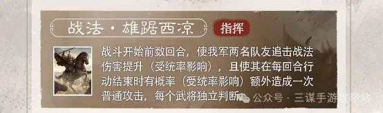 三国谋定天下S6马腾阵容推荐！